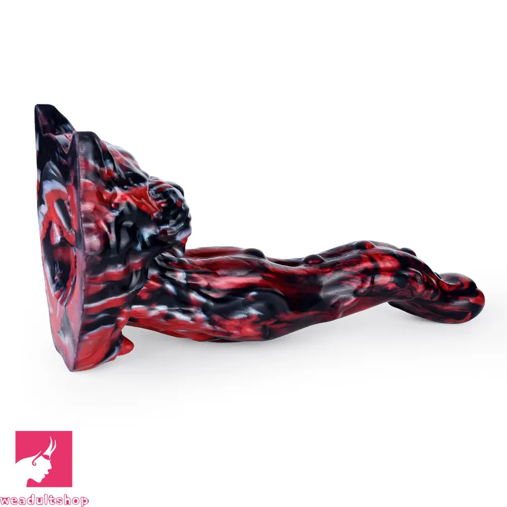 5.51in 7.56in 9.84in 12.6in 17.72in Monster Silicone Creature Penis Dildo