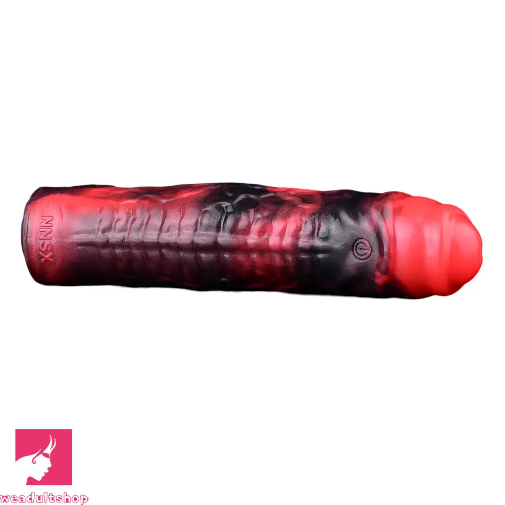 5.98in 7.09in Silicone Tentacle Sleeve Knot Vibrating Hollow Female Dildo