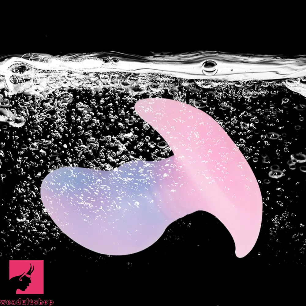 4.52in 5.31in 6.69in Luminous Soft Small Silicone Butt Plug Dildo Prostate