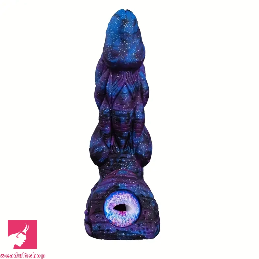 8.58in 9.2in 11in Silicone Fantasy Creature Big Dildo With Real Double Eyes