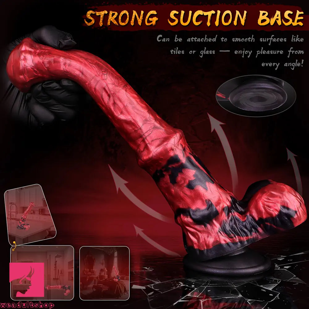 10.24in Animal Horse Cock Dildo Vaginal G-Spot Anal Stimulator Penis