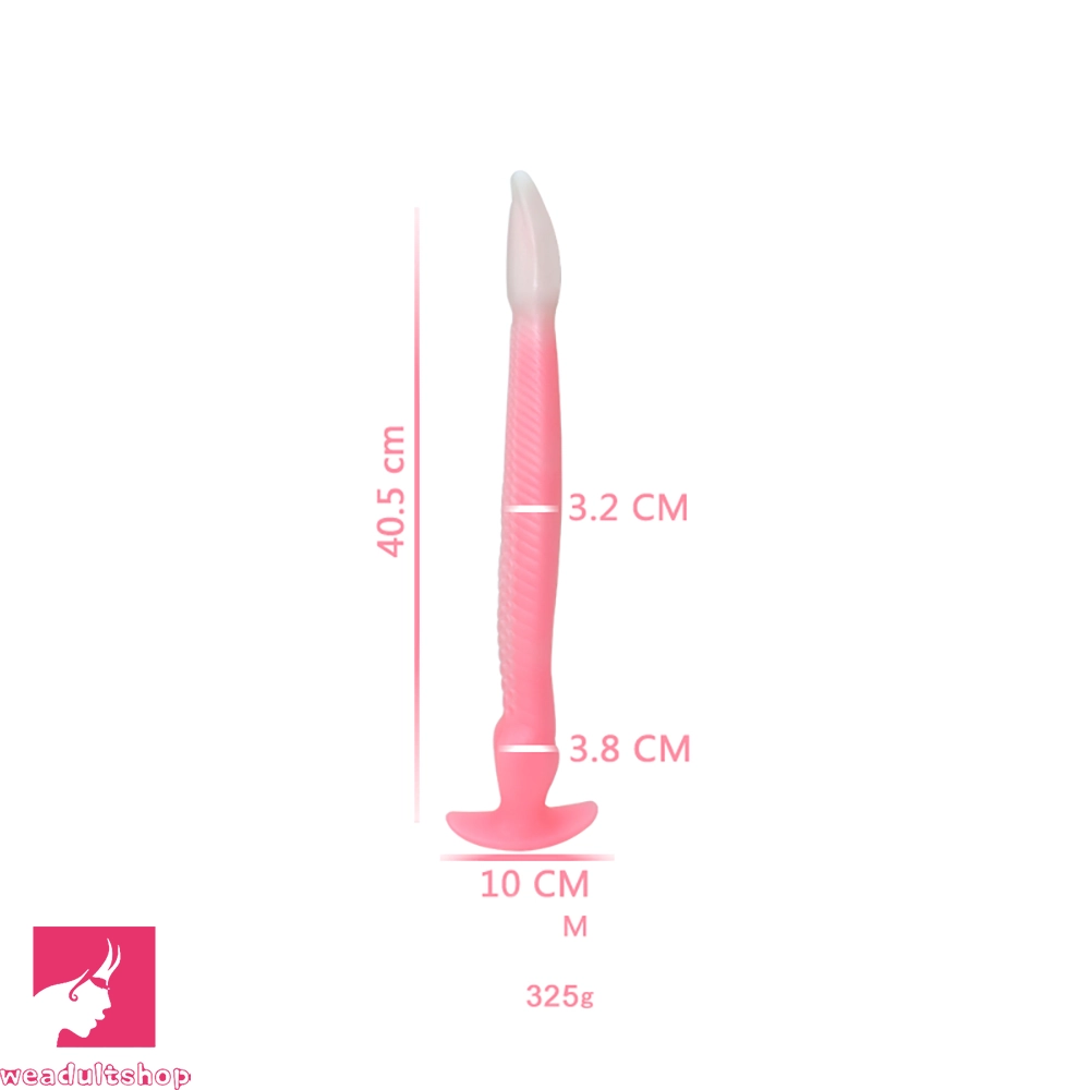 12.2in 15.94in 20.87in Snake Long Huge Animal Luminous Dildo For Prostate