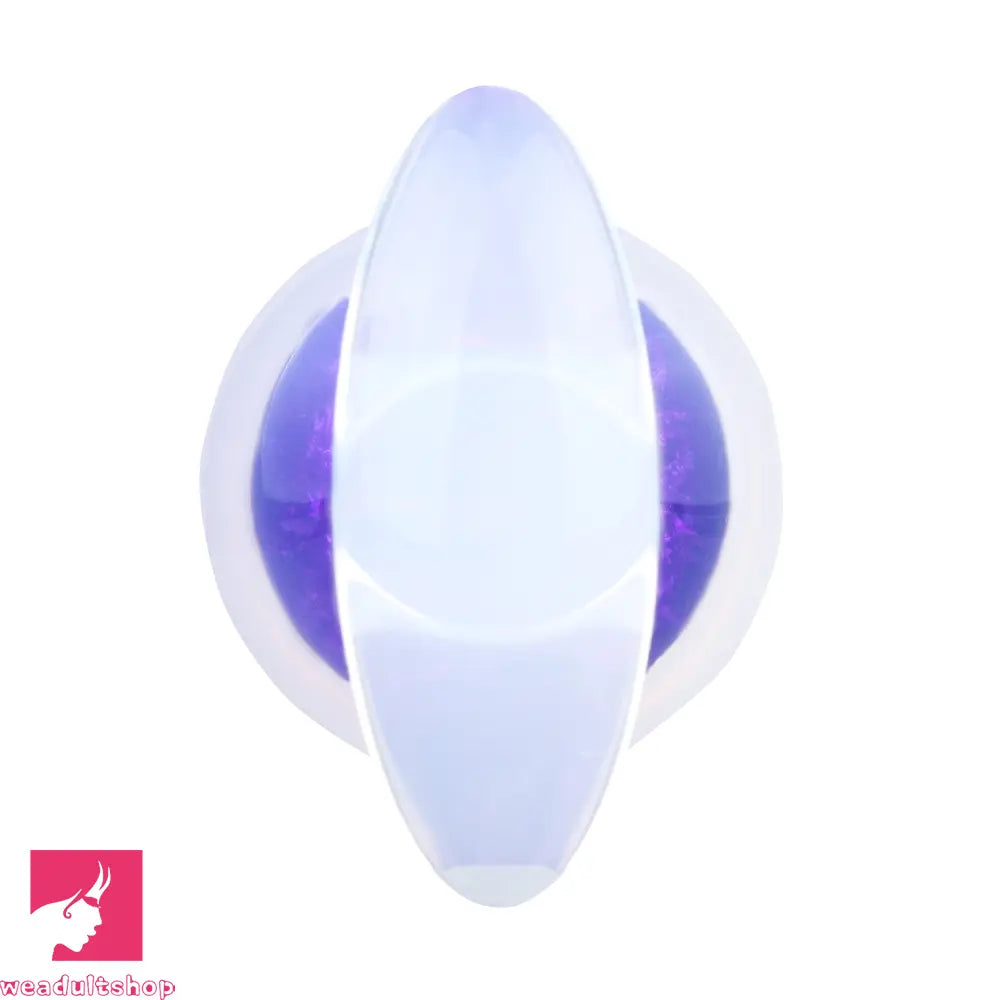 4.53in Luminous Silicone Anal Beads Dildo Anal Love Toy For Women Clit