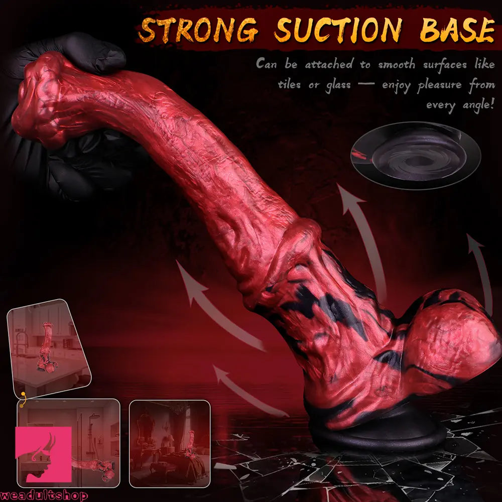 10.83in Horse Cock Dildo Soft Silicone Male Masturbator Adult Cock Toy