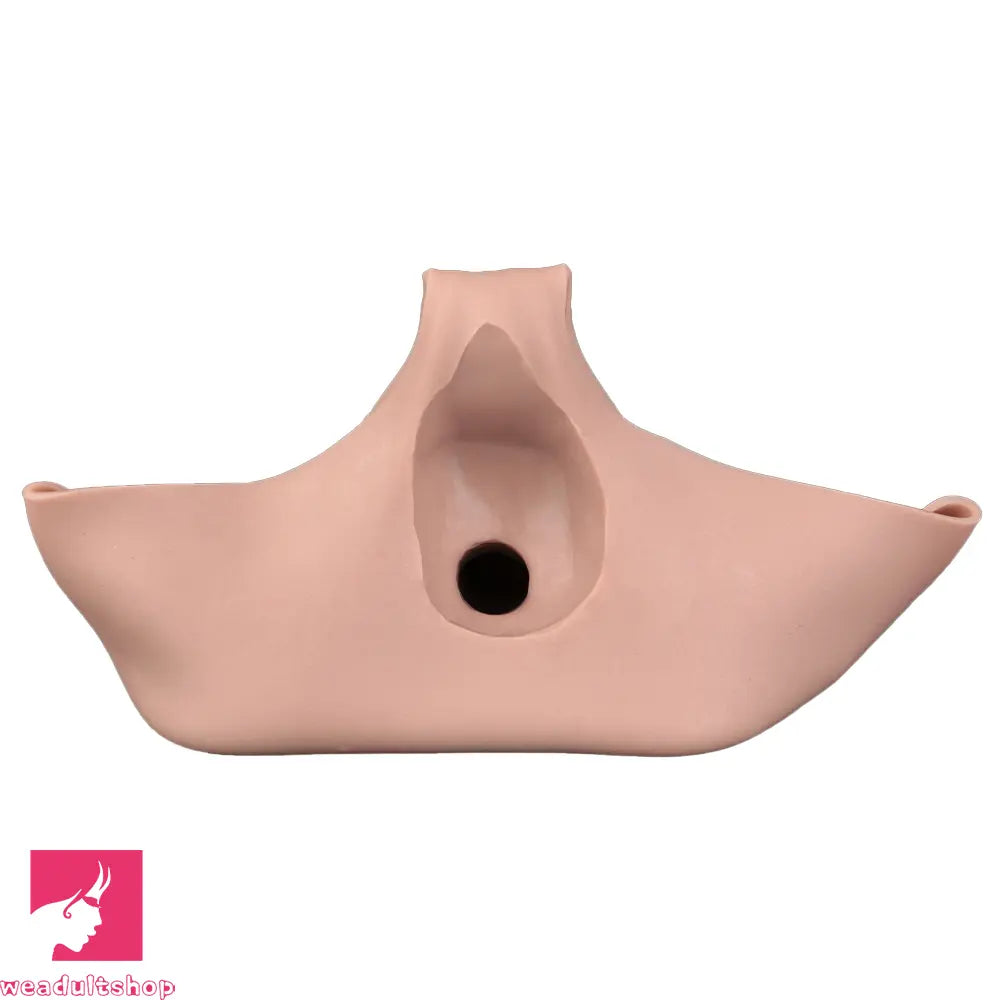 7.44in Hollow Penis Dildo Sleeve Silicone Soft Pants Sex Toy For Women