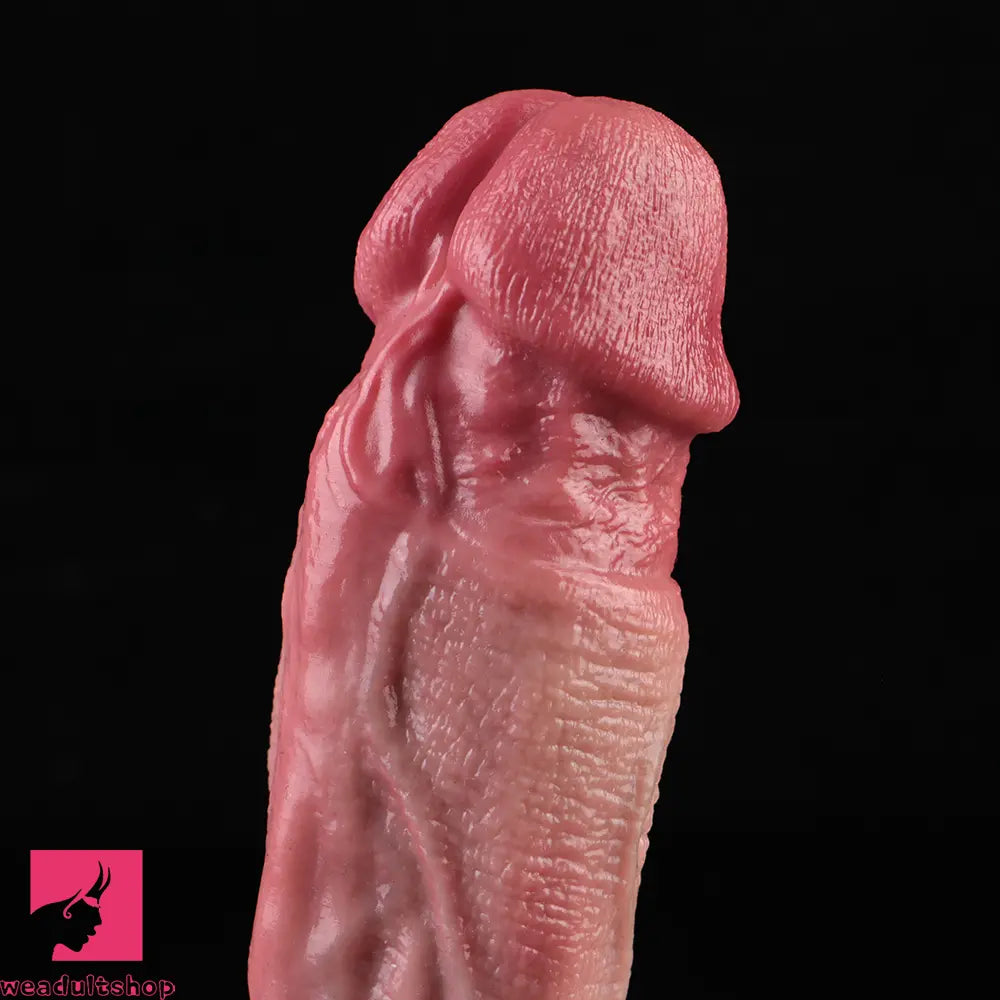 9.25in Hollow Penis Dildo Sleeve Silicone Soft Pants For Hands-Free Sex