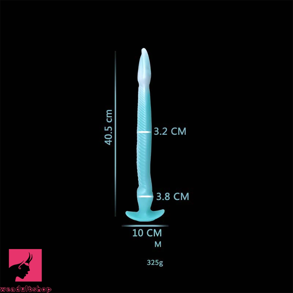 12.2in 15.94in 20.87in Snake Long Huge Animal Luminous Dildo For Prostate