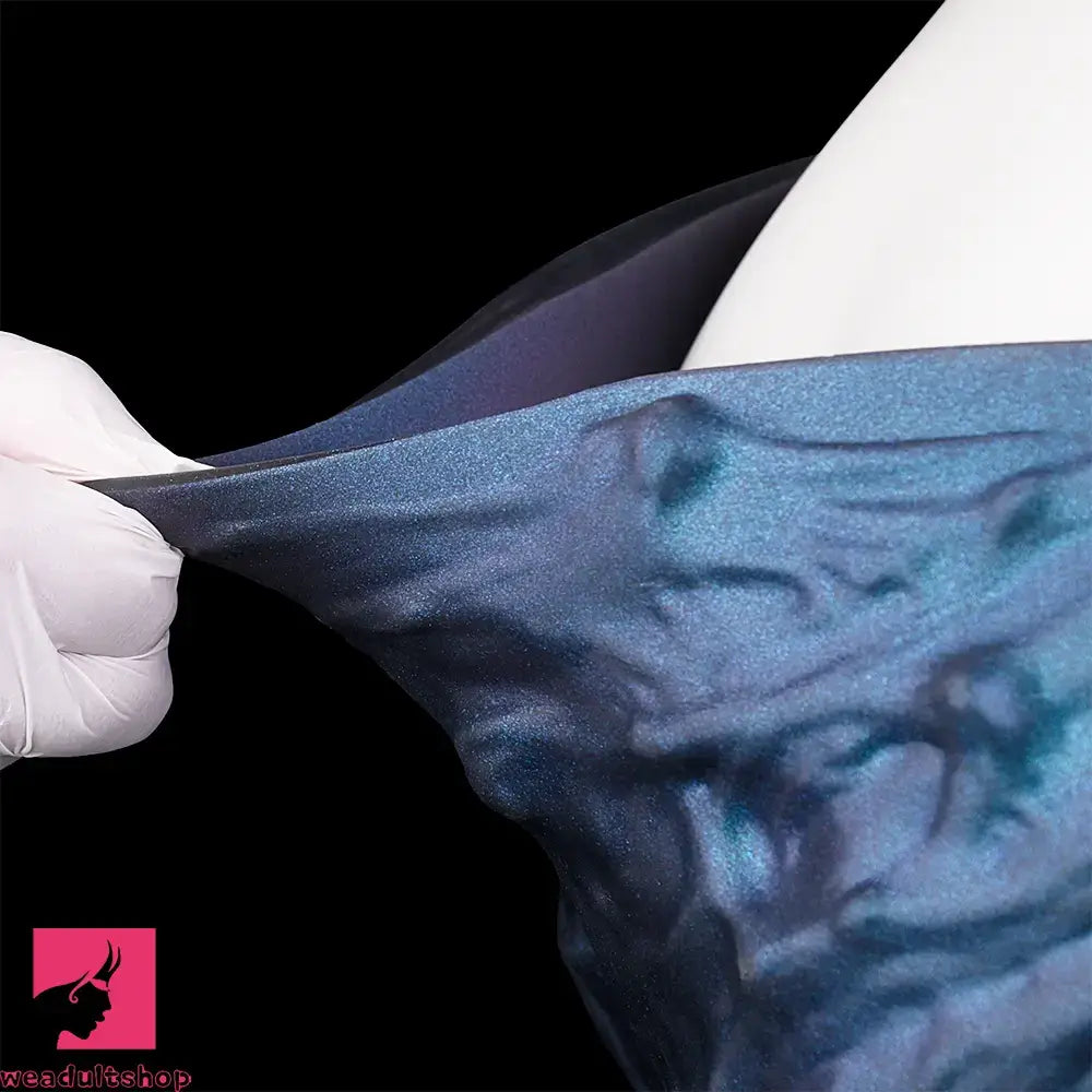 11.02in Horse Cock Hollow Soft Dildo Leather Panty Animal Penis Sheath
