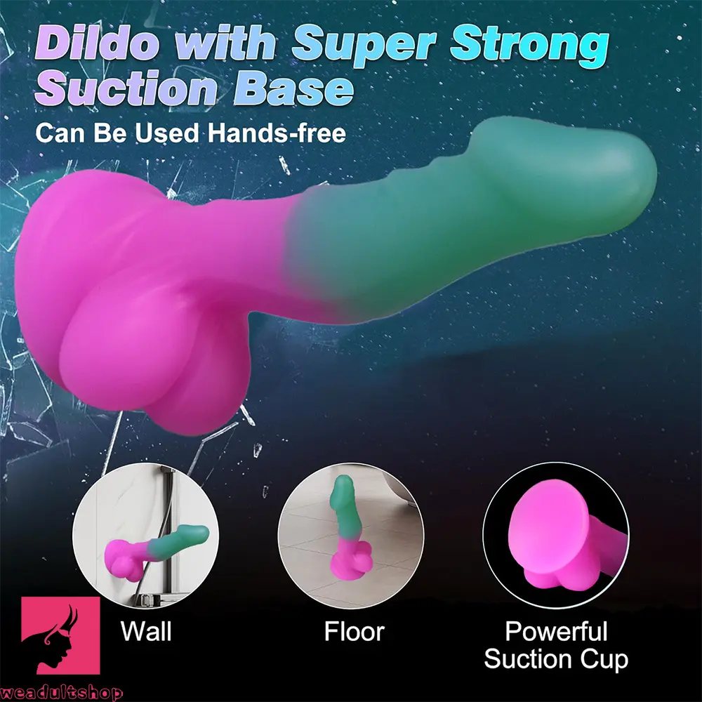 7in 8in 13in Fantasy Liquid Silicone Big Dildo Flexible Stimulator Holiday Gift