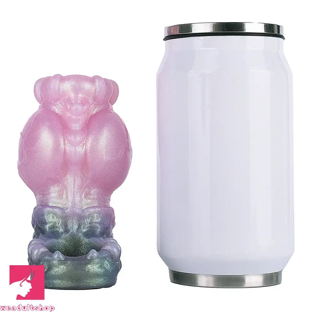 4.17in 4.84in 5.62in Monster Knot Cock Sleeve Dildo Hollow Male Penis