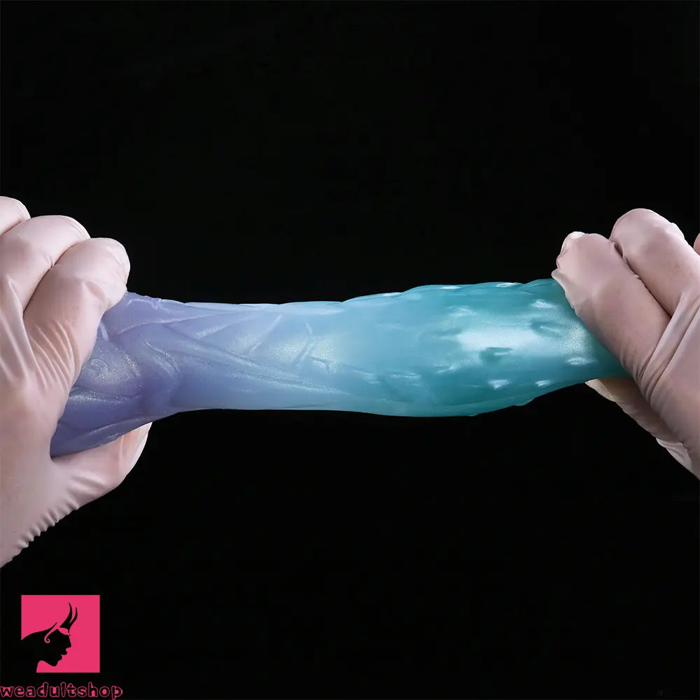 4.68in 5.9in 7.16in 8.26in Spiked Monster Silicone Odd Dildo With Key Chain