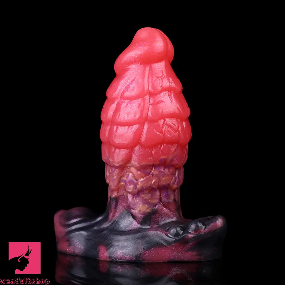 5.31in Fantasy Odd Silicone Soft Dildo Bedroom Accessory For Solo Sex