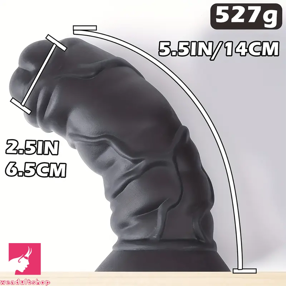 5.51in Realistic Liquid Silicone Female Dildo Thick Self-Entertainment Cock