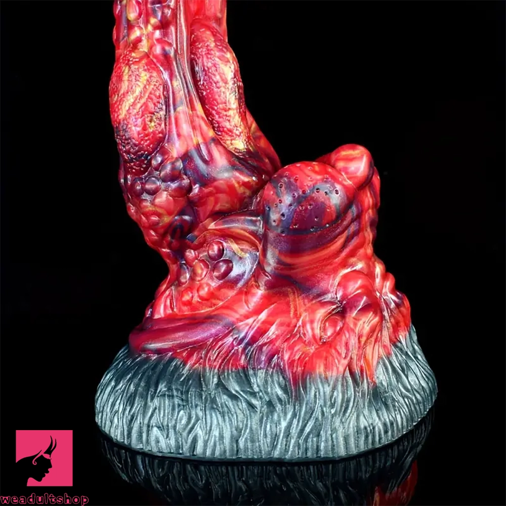 8.1in Soft Silicone Monster Dildo For Men Women Couple Skin Feel Butt Plug