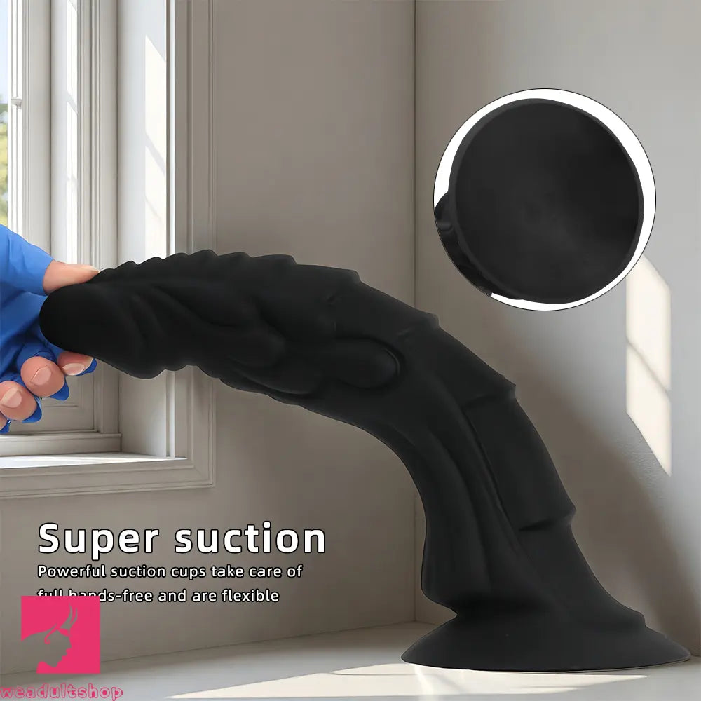 7.28in 9.25in 11.41in 13.38in Dragon Monster Fantasy Soft Silicone Dildo