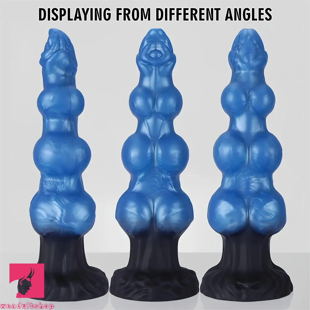 7.48in 8.66in 10.43in Soft Big Penis Realistic Texture Knot Dildo For G Spot