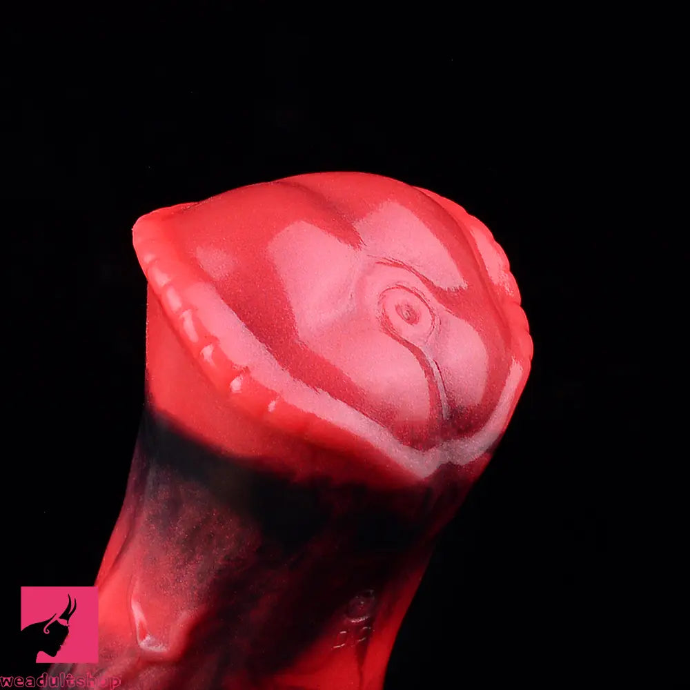 5.58in 7.17in Silicone Horse Dildo Sleeve Vibrating Hollow Waterproof Dildo