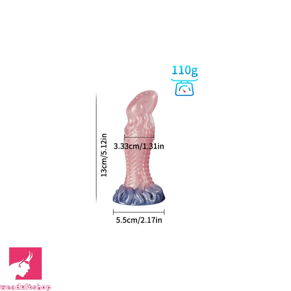 Fantasy Monster Dog Knot Female Soft Silicone Anal Plug Dildo For Prostate