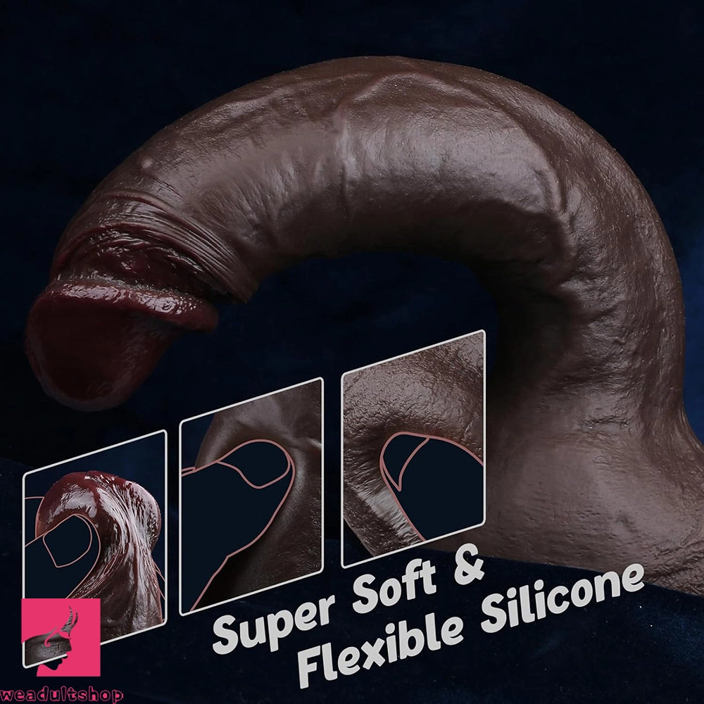 10.04in 10.43in Super Big Silicone Soft Dildo For Female Women Stimulator