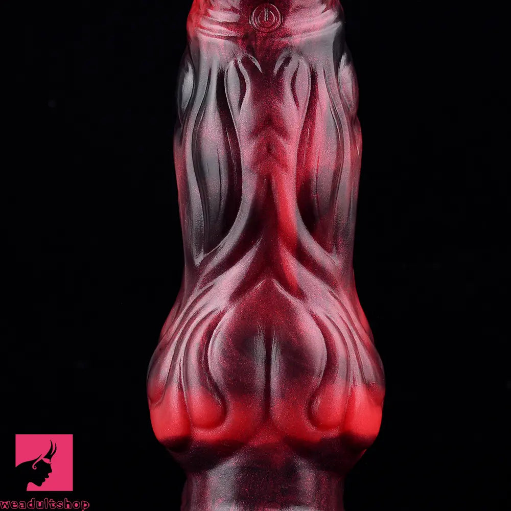 5.91in 7.17in Silicone Cock Sleeve Soft Vibrating Hollow Fantasy Penis Dildo