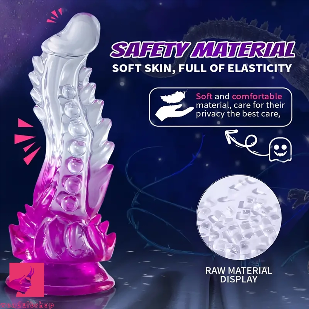 8.85in Realistic Dragon Weird Monster Dildo Suction Cup Adult Toy