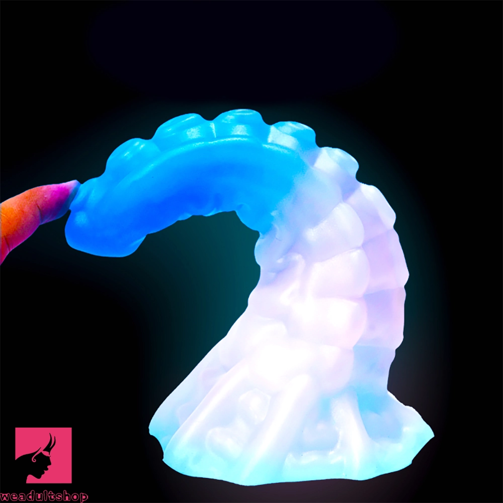 5.9in 6.69in 8.66in Big Animal Tentacle Silicone Soft Dildo For Prostate