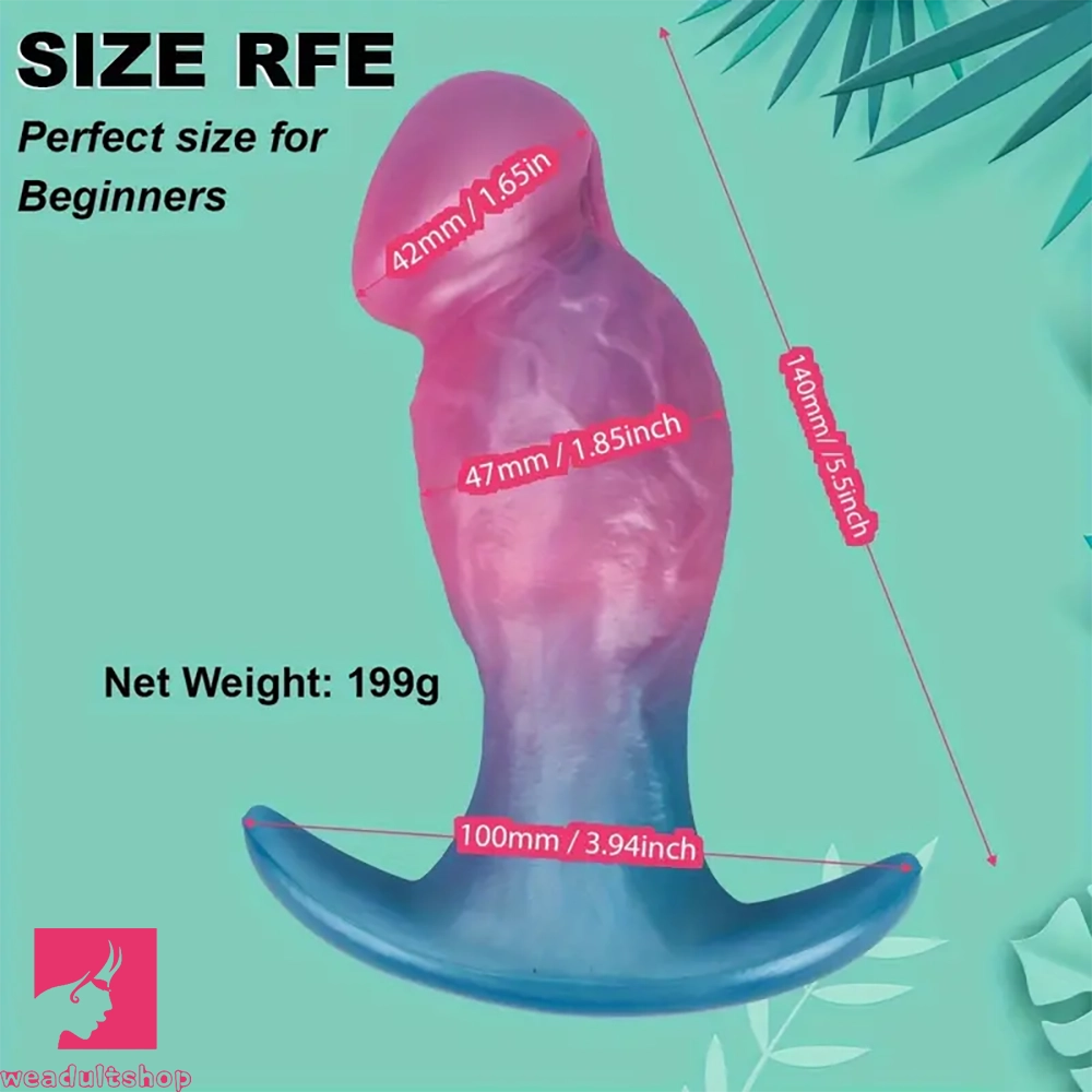 5.51in Realistic Silicone Small Dildo Solid Cock With Vivid Head Detail