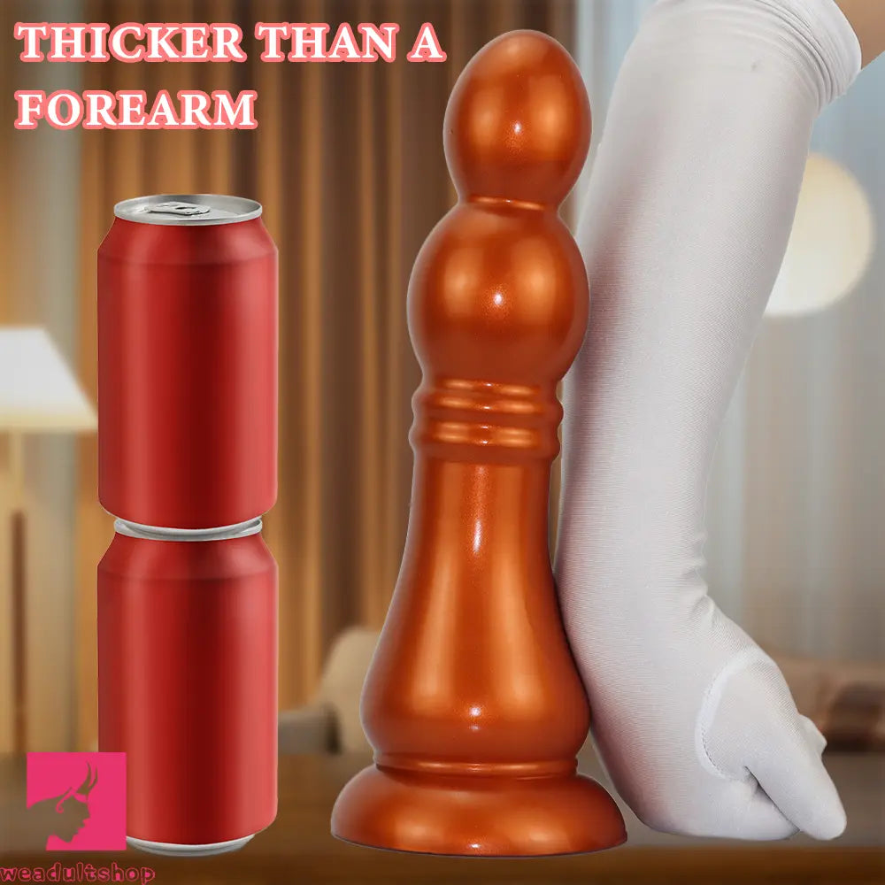 7.04in 9.84in 12.79in Chess Shape Thick Anal Plug Dildo Clitoral Love Toy