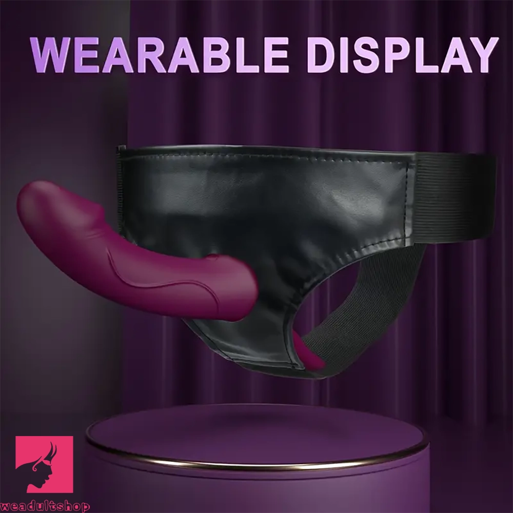 9.84in Dual motor Double-Ended G Spot Automatic Silicone Strap on Dildo