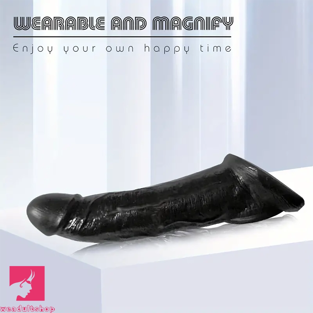 8.66in Realistic Dildo Sleeve Feel Like Skin For Hands-Play Sex Clit Pleasure