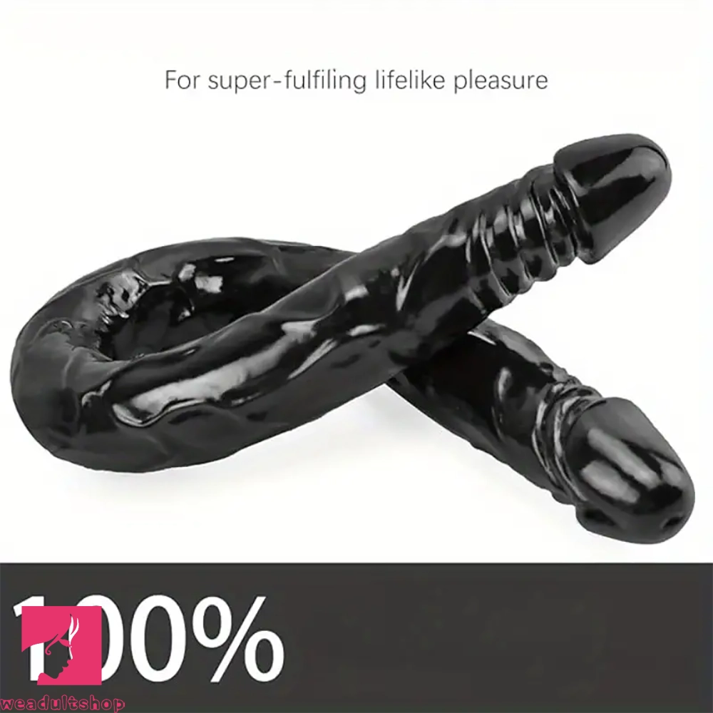 9.25in 12.6in 16.93in Long Double Head Dildo Flexible Realistic Big Dildo