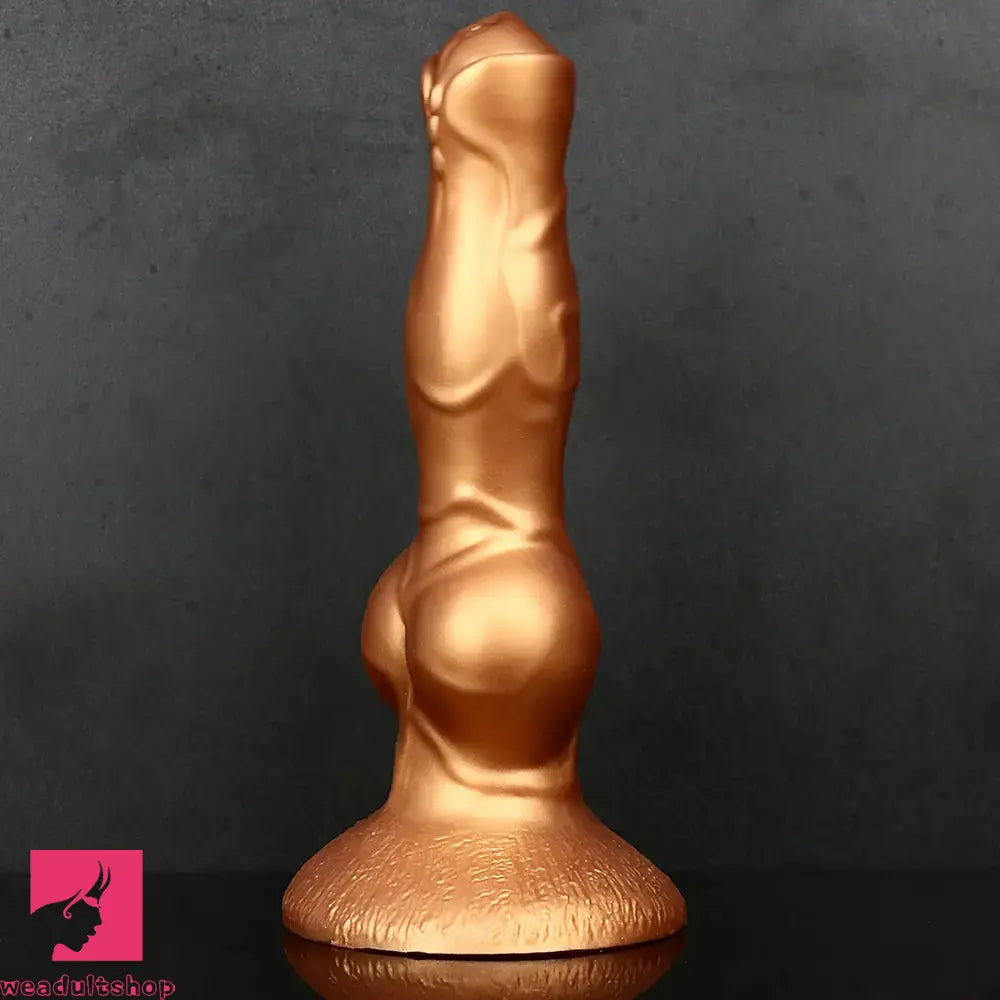 8.36in Silicone Large Thick Knotty Dog Soft Dildo For Sensual Pleasure Cock