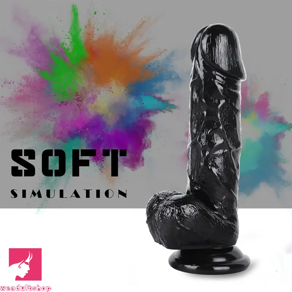 9in Thick Realistic Dildo Wide Dong Giant Big Sex Toy For Penis Enjoyment