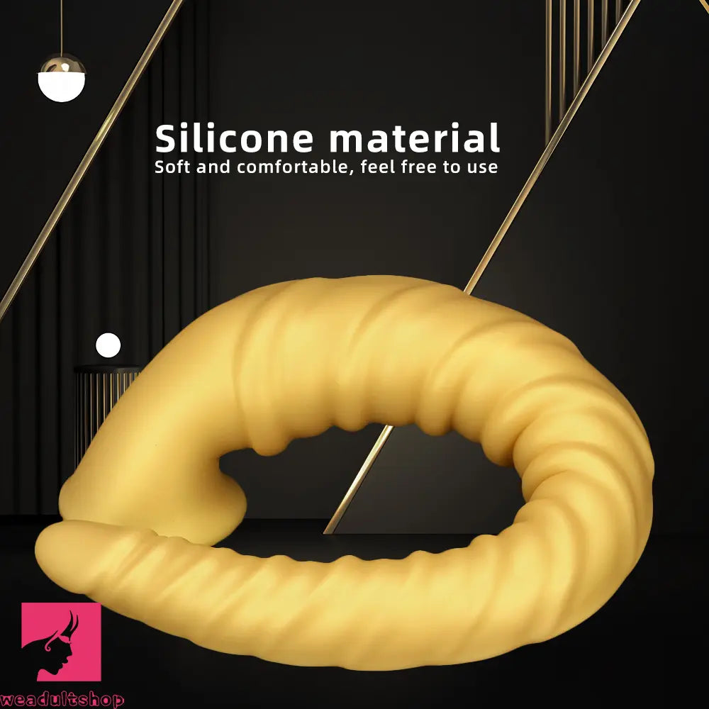29.34in Extra Long Large Silicone Thread Soft Dildo Masturbator For Sex