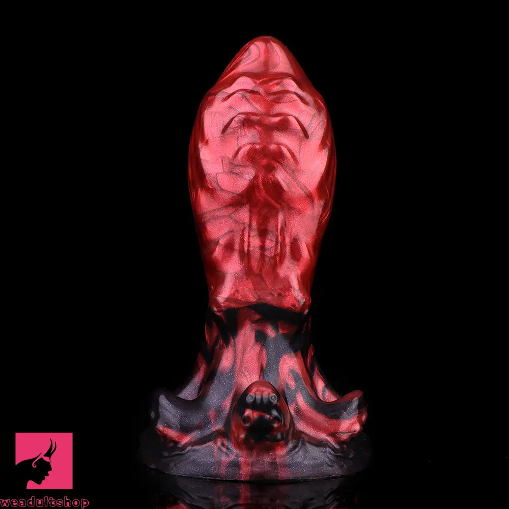 5.83in Monster Fantasy Silicone Soft Dildo Male Masturbator Anal Plug