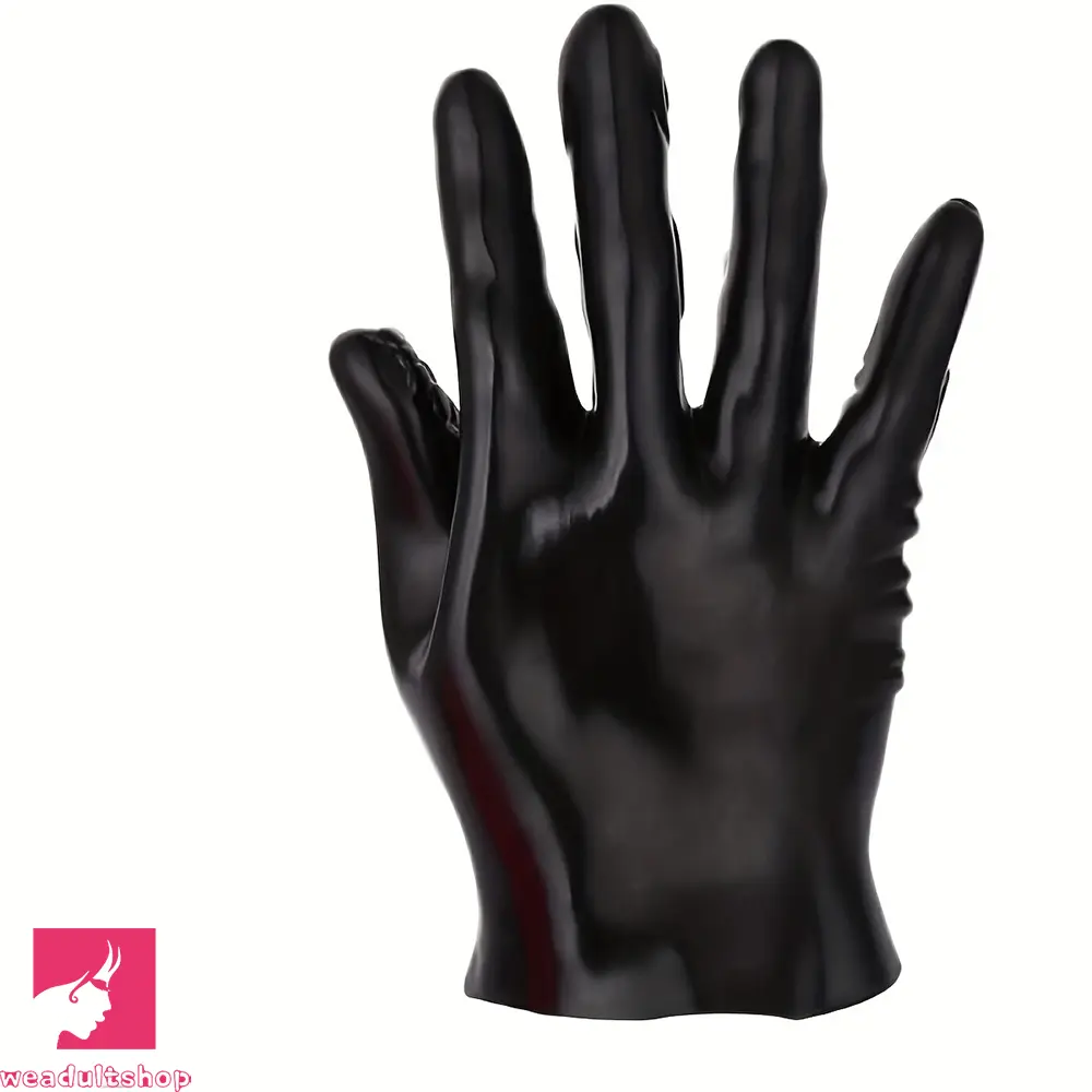 8.3in Finger Spiked Dildo Glove For Manual Massage Stimulating Clit Toy