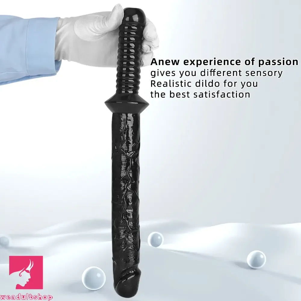 12.6in 15.15in Big PVC Sword Dildo With handle Anal Masturbator Sex