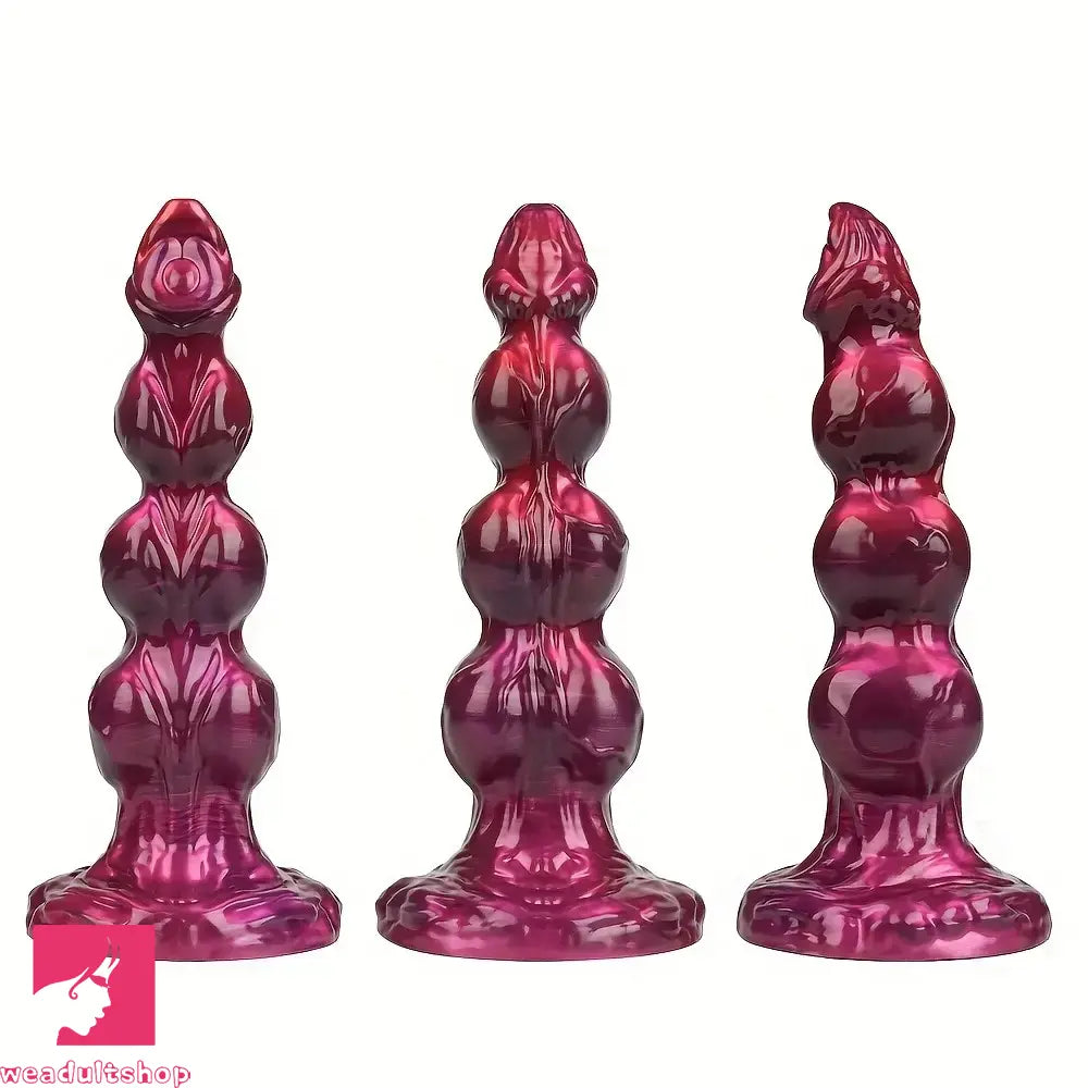 8.38in 10.51in 11.81in Liquid Silicone Knot Animal Soft Fantasy Dildo For Sex