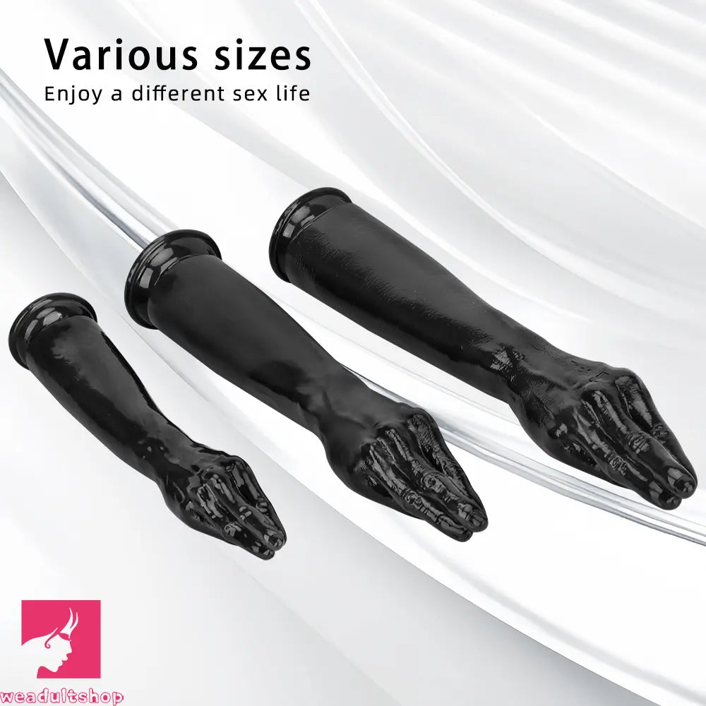 12in 14.17in 16.73in Three Sizes Fisting PVC Butt Plugs Dildo For Anal Clit