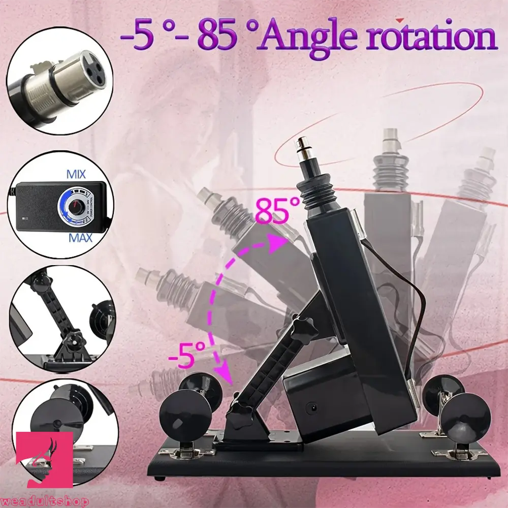 Fucking Dildo Machine With Realistic Dildo Women With 3XLR Connector