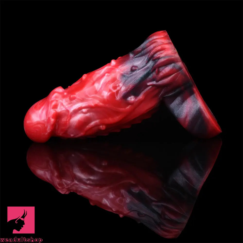 6.18in Spiked Sleeve Hollow Dildo Built-in keel Vibration Remote Penis Sleeve