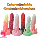 7.48in Silicone Butt Plug Monster Cock Dildo With Suction Cup For Beginner