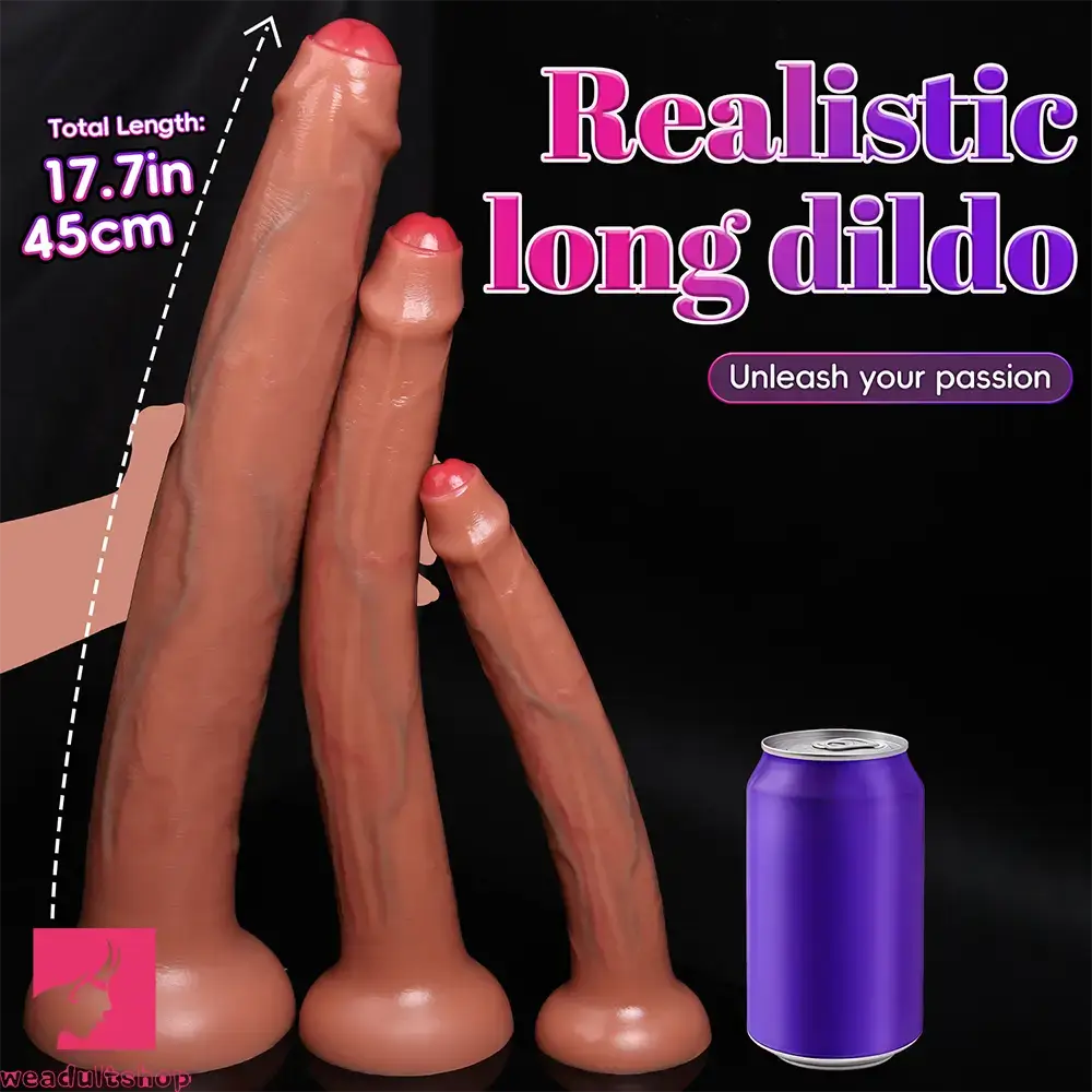 11.8in 15.3in 19.3in Super Long Huge Uncut Silicone Dildo Anal Cock Love Toy
