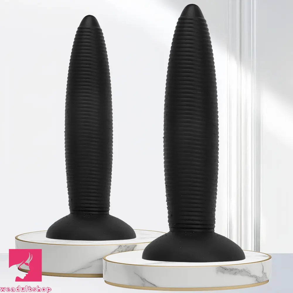13.38in 14.96in Pointed Large Long Threaded Anal Plug Dildo For Anal Sex
