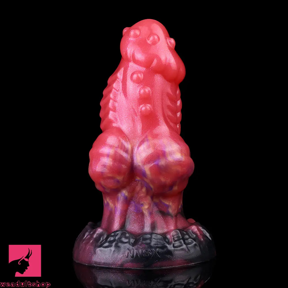 5.71in Fantasty Knot Spiked Silicone Dildo Soft Masturbator Simulate Sex