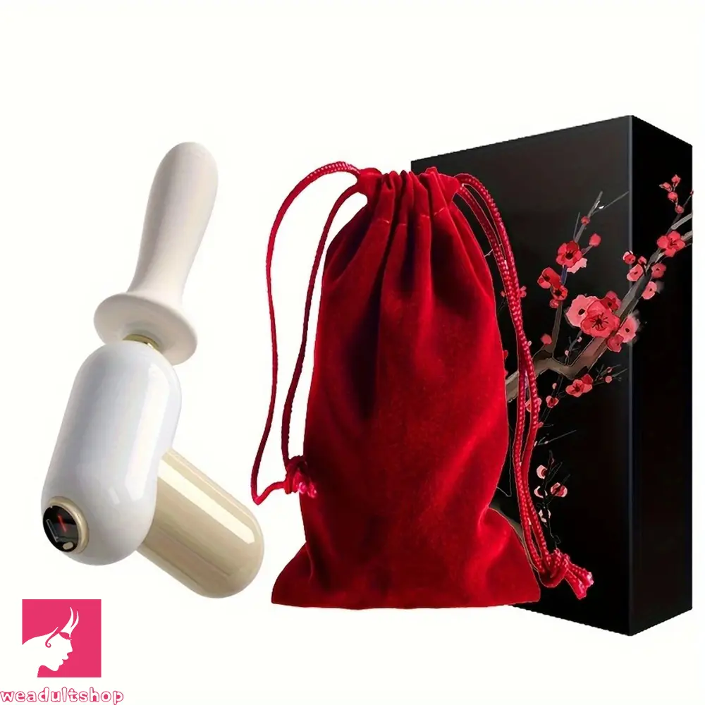 7.08in Thrusting Dildo Fuck Machine With Handle 8 Mode Telescopic Vibrating