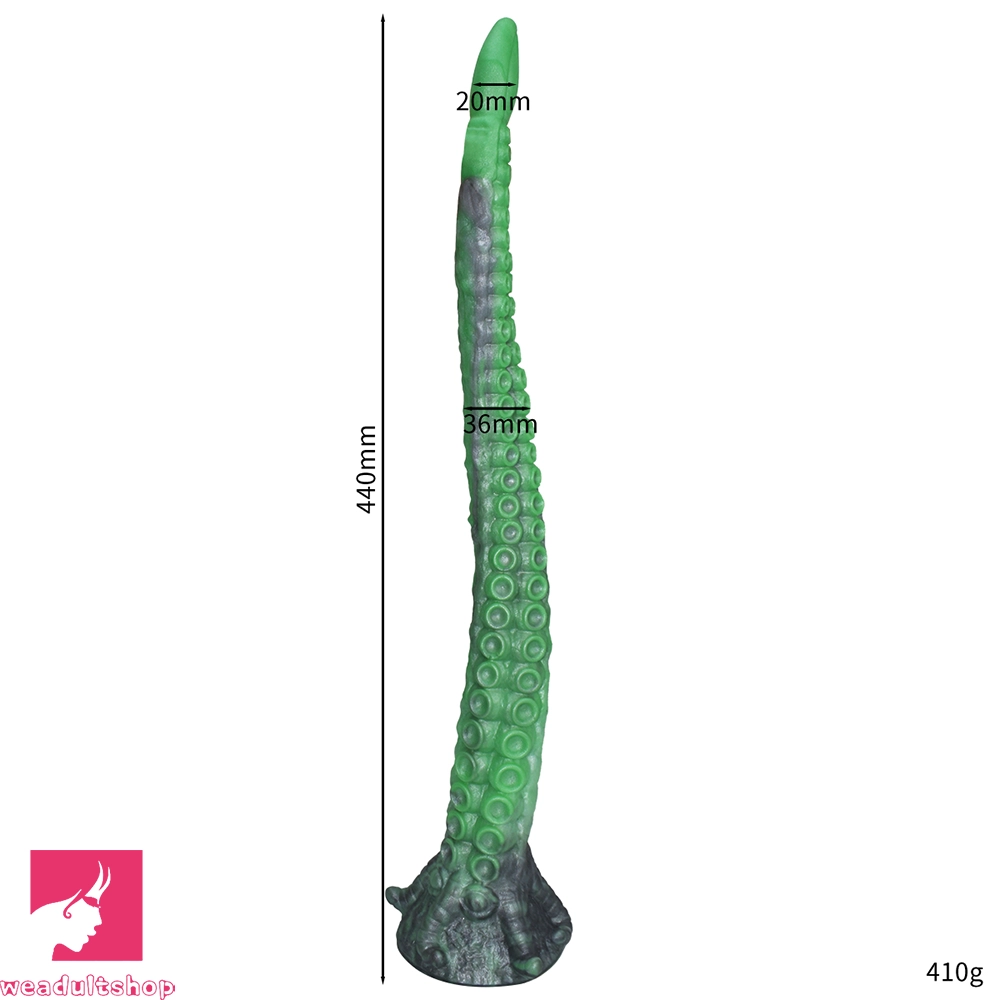 15.16in 17.32in Super Long Big Tentacle Silicone Butt Plug Dildo Anal Sex