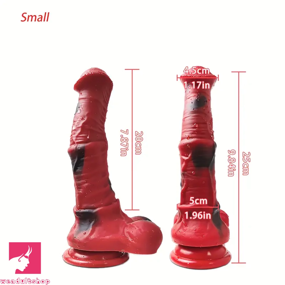 9.84in 11.22in 12.99in Silicone Horse Dildo Large Anal Dildo For Prostate