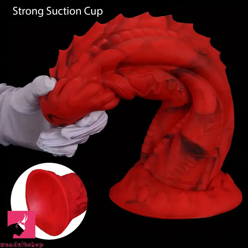 7.87in 9.84in 11.81in Dragon Silicone Monster Soft Big Dildo For Women
