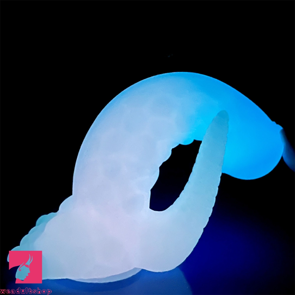 6.69in 9.44in Horse Dinosaur Luminous Monster Soft Dildo For Prostate
